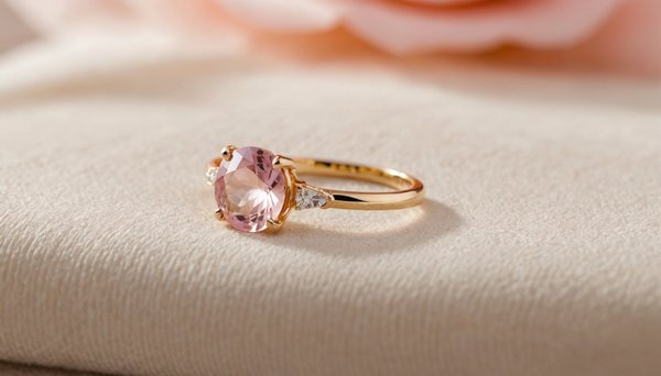 Bague pierre rose : élégance et douceur à petits prix