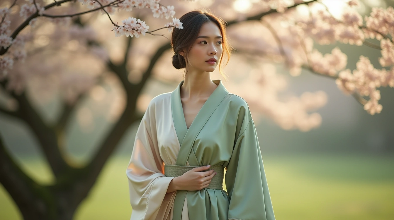 Vos questions sur les kimonos satinés